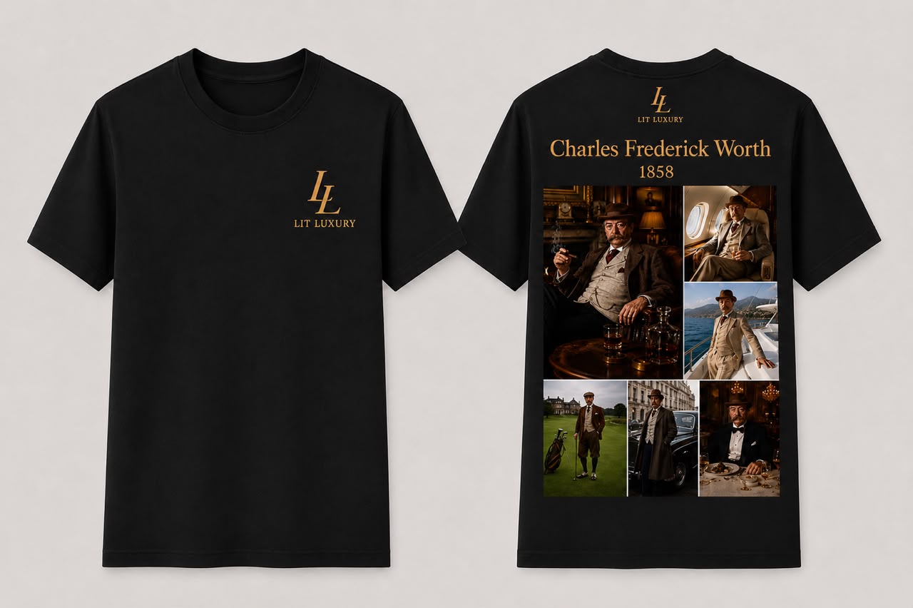 Black Charles Fredrick Worth T.Shirt