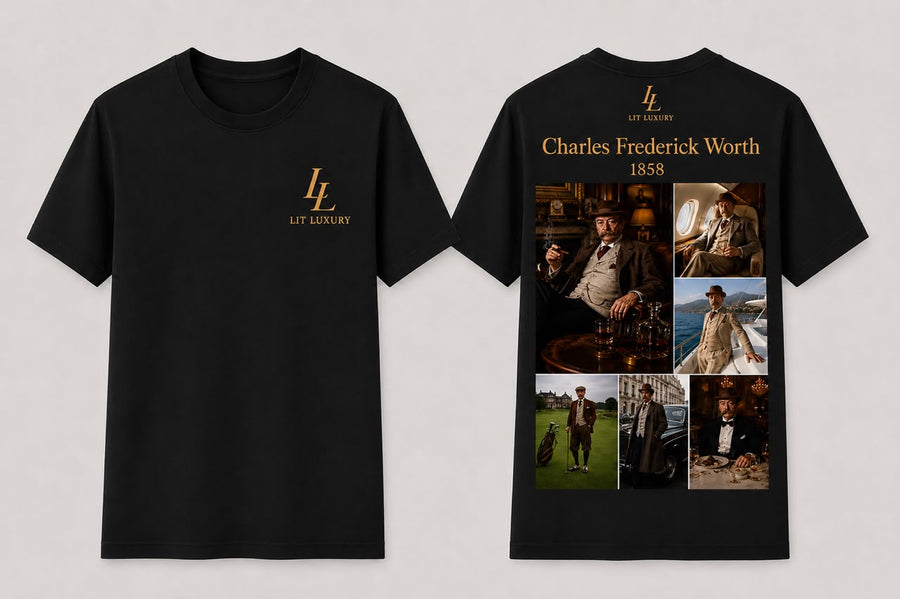 Black Charles Fredrick Worth T.Shirt