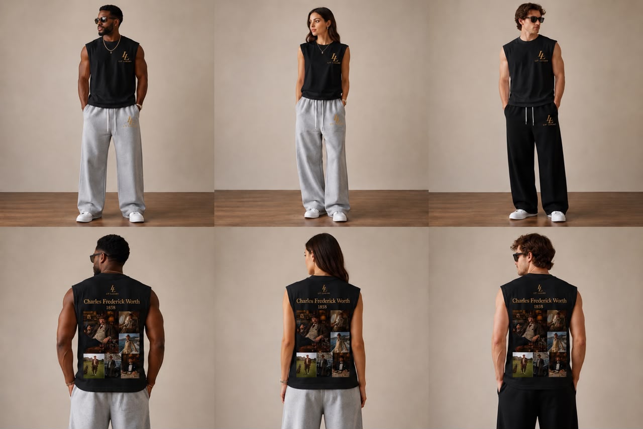 Charles Fredrick Armless Top-Black